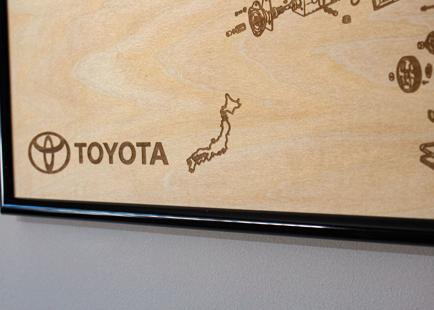 Toyota H 3.6L Exploded View Poster