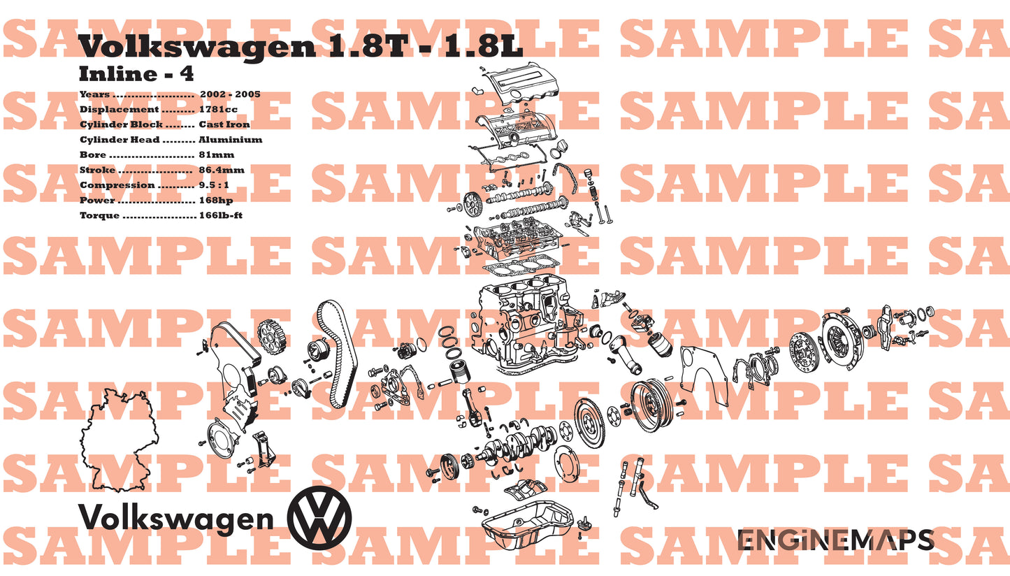 Volkswagen 1.8T [AWM] Exploded View Banner