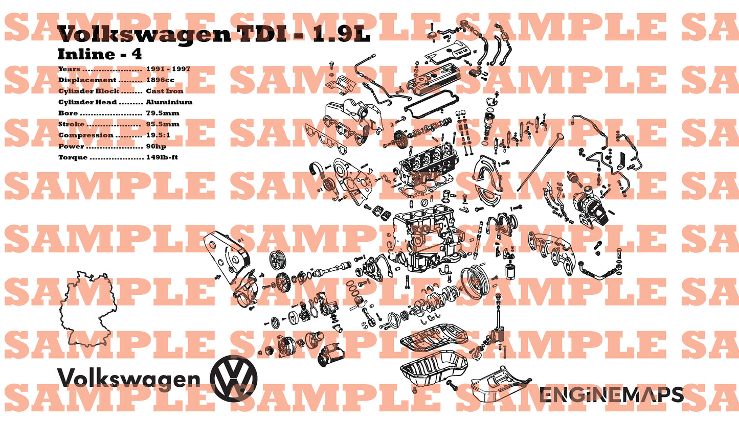 Volkswagen 1.9TDI [1Z] Exploded View Banner