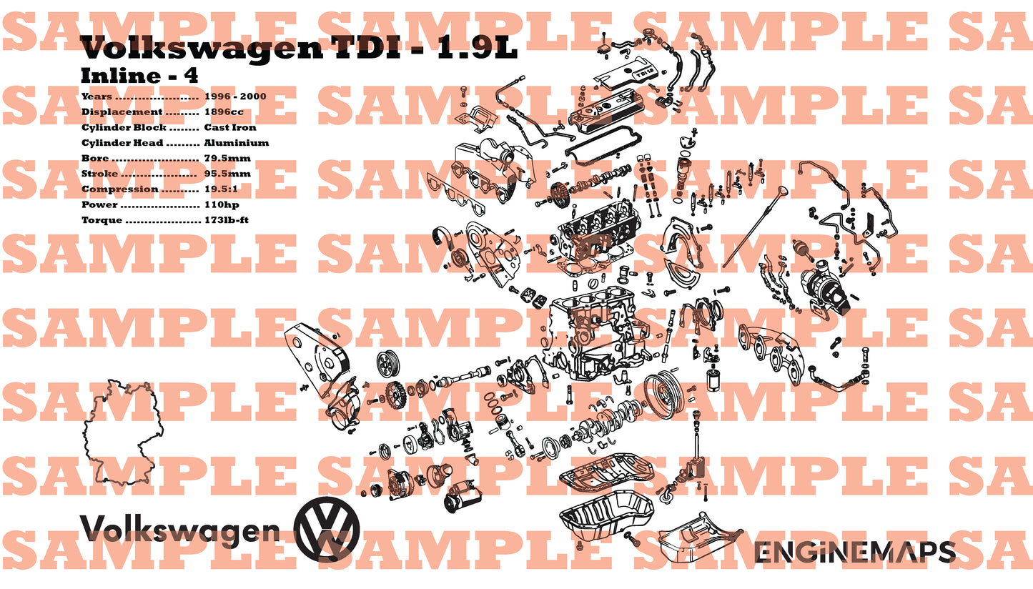Volkswagen 1.9TDI [AFN] Exploded View Banner