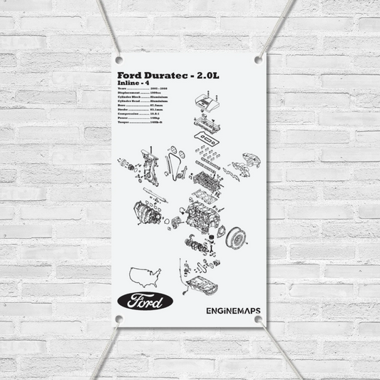 Ford Duratec 2.0L Exploded View Banner