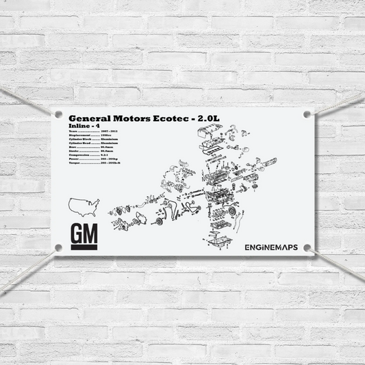 General Motors LNF Ecotec 2.0L Exploded View Banner