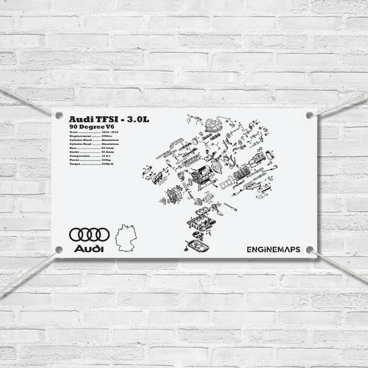 Audi 3.0L TFSI [CREC] Exploded View Banner