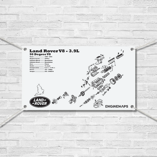 Land Rover 3.9L Exploded View Banner
