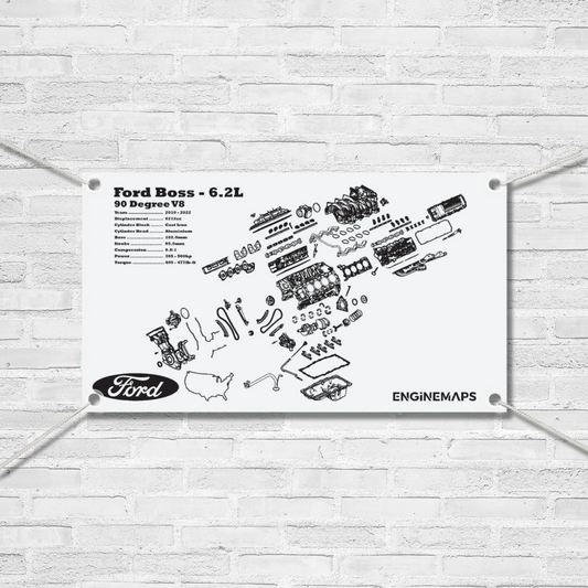 Ford Boss 6.2L Exploded View Banner