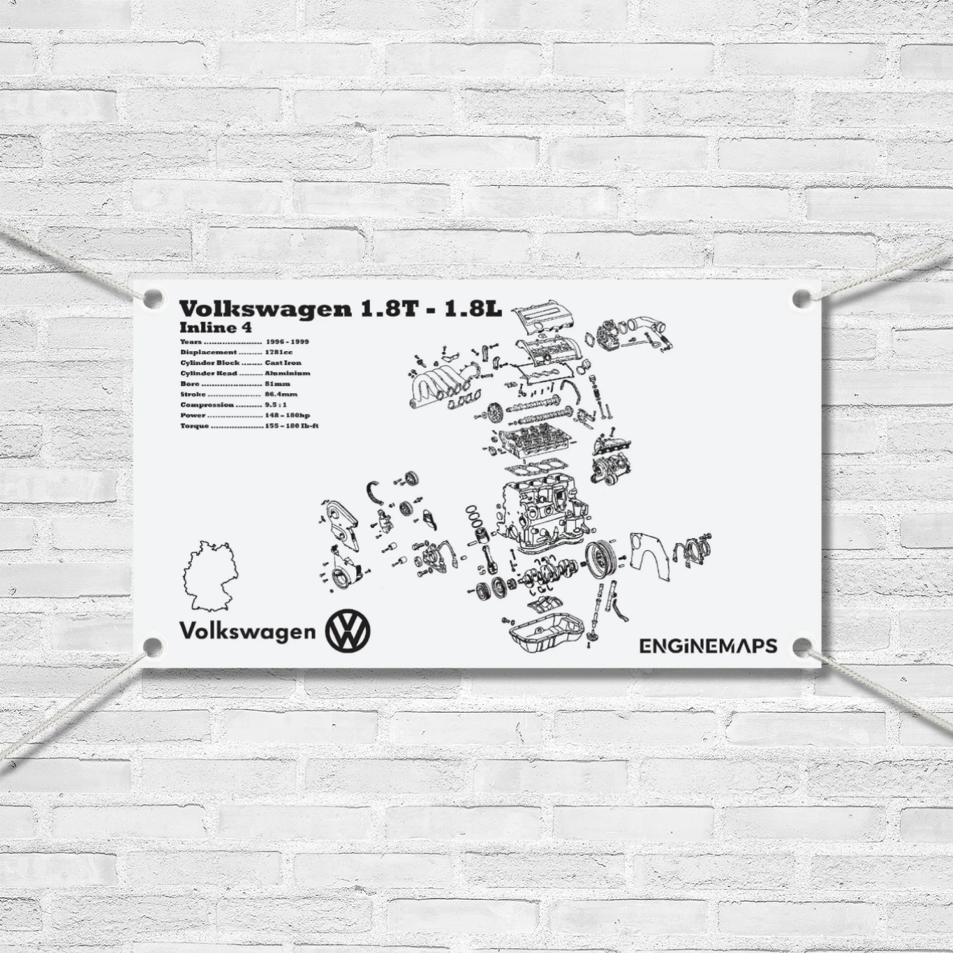 Volkswagen 1.8T [AEB] Exploded View Banner