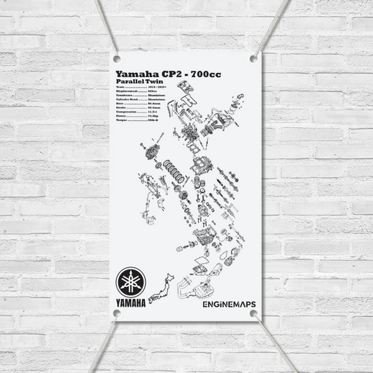 Yamaha CP2 700cc Exploded View Banner