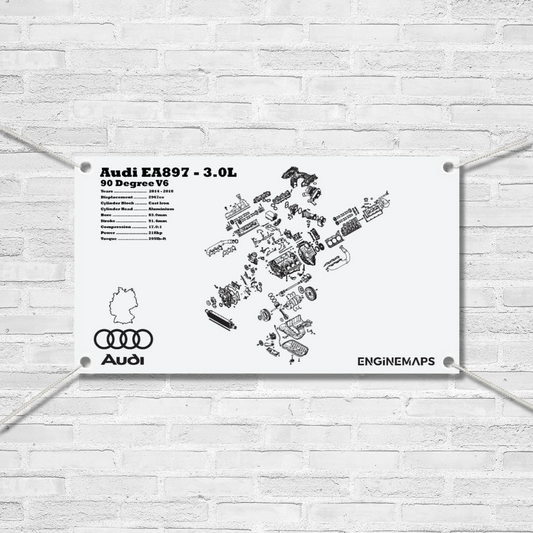 Audi EA897 3.0L [CZVA] Exploded View Banner