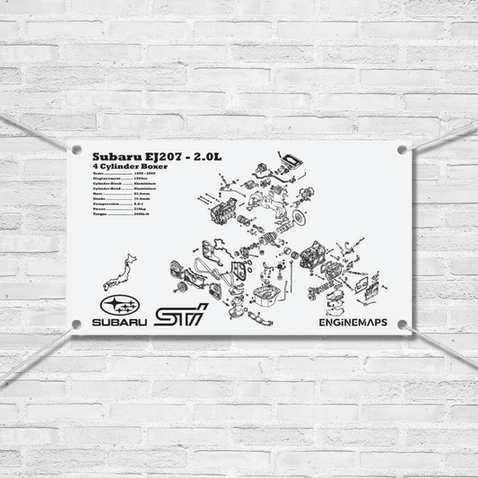 Subaru EJ207 2.0L [Non VCT] Exploded View Banner