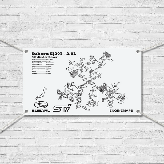 Subaru EJ207 2.0L [VCT] Exploded View Banner