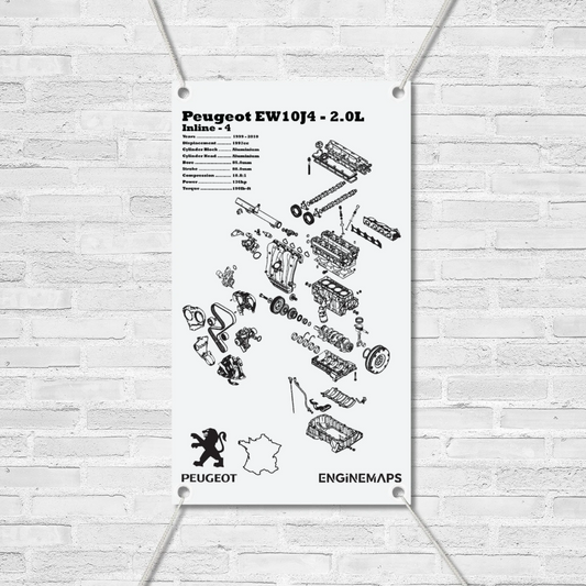 Peugeot EW10J4 2.0L Exploded View Banner