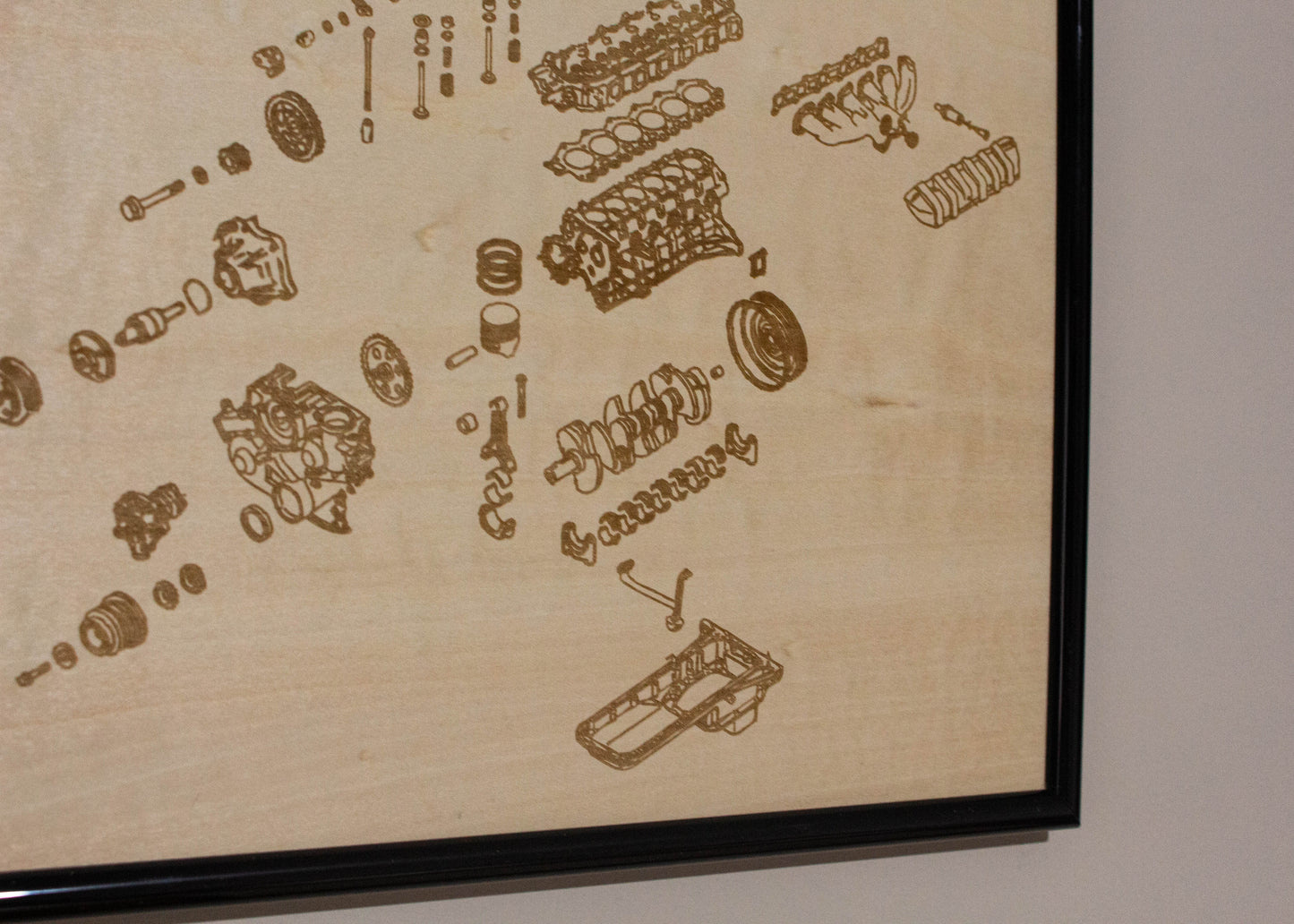 Nissan TB42E 4.2L Exploded view Poster