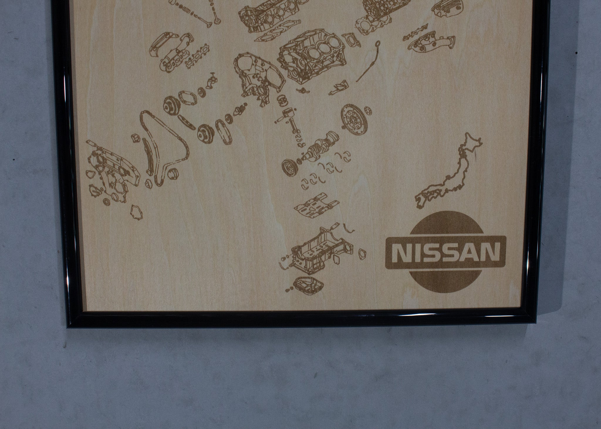 3ページ Nissan VQ35DE 3.5L exploded view poster – EngineMaps