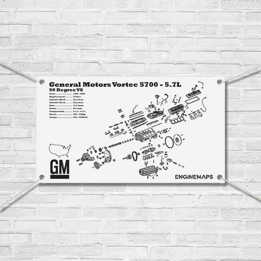 General Motors L31 5.7L Exploded View Banner