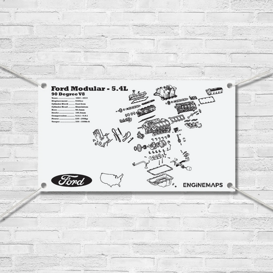 Ford Modular Triton 5.4L [2 Valve] Exploded View Banner