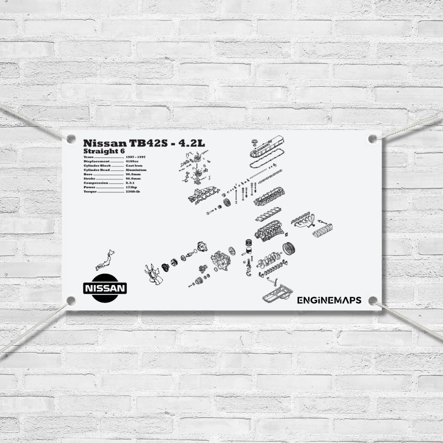 Nissan TB42S 4.2L Exploded View banner