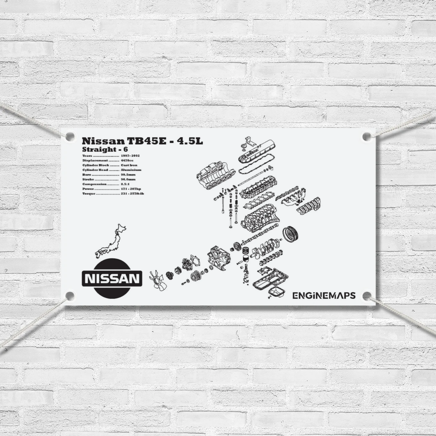 Nissan TB45E 4.5L Exploded View Banner
