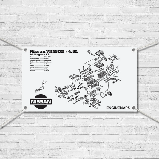 Nissan VK45DD 4.5L Exploded View Banner